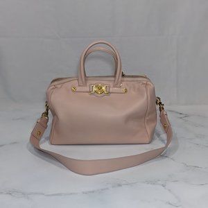 VERSACE ICON BOWLING BAG BABY PINK